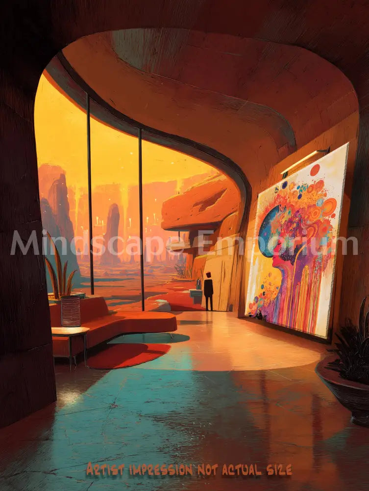 Aquarius Ascending 70cm x 100cm, 27.6inches x 39.4inches / Print only Giclée