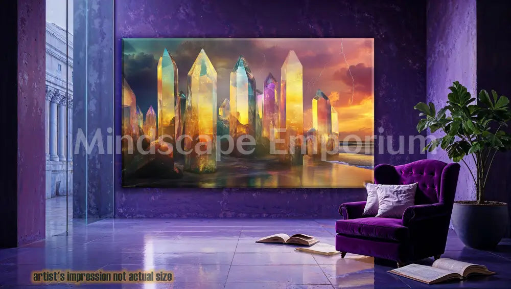 Crystal Coast 70cm x 100cm, 27.6inches x 39.4inches / Print only Giclée