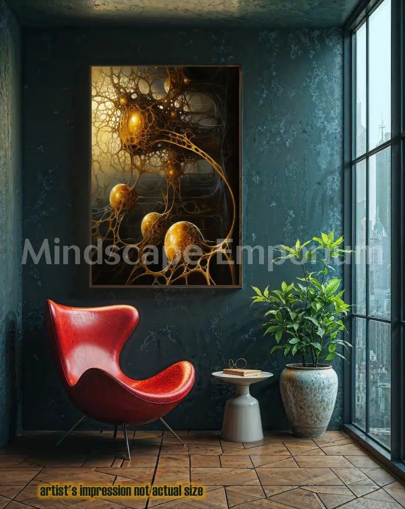 Golden Formm 70cm x 100cm, 27.6inches x 39.4inches / Print only Giclée