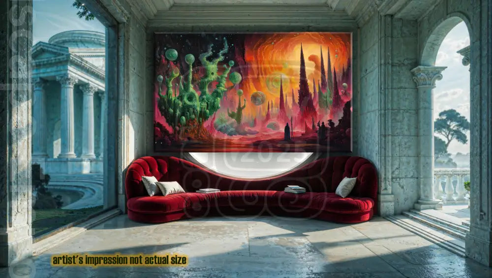 Pillgrim 5 70cm x 100cm, 27.6inches x 39.4inches / Print only Giclée