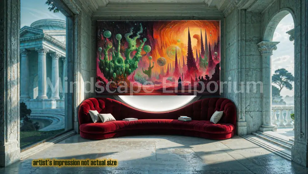 Pillgrim 5 70cm x 100cm, 27.6inches x 39.4inches / Print only Giclée