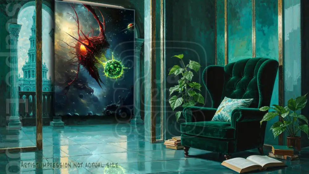 Planet Eater 70cm x 100cm, 27.6inches x 39.4inches / Print only Giclée