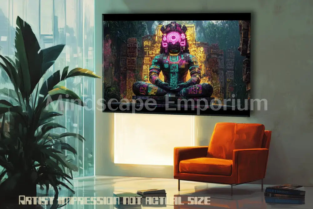 SonicMayan 70cm x 100cm, 27.6inches x 39.4inches / Print only Giclée