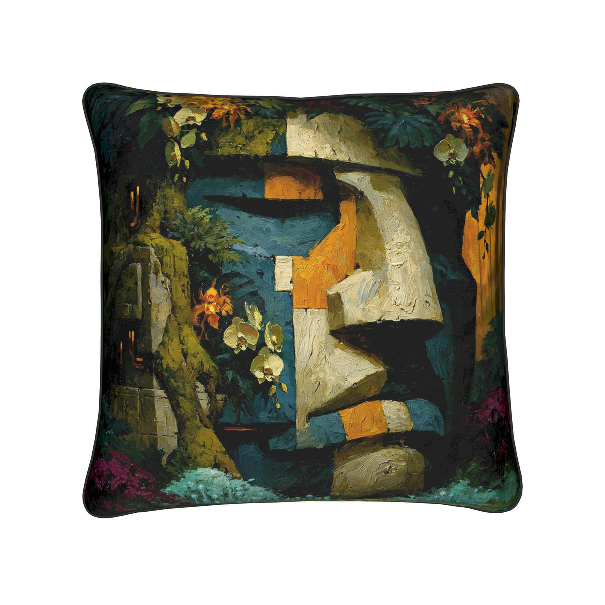 Archive Structure | Machine Rainforest Cushion