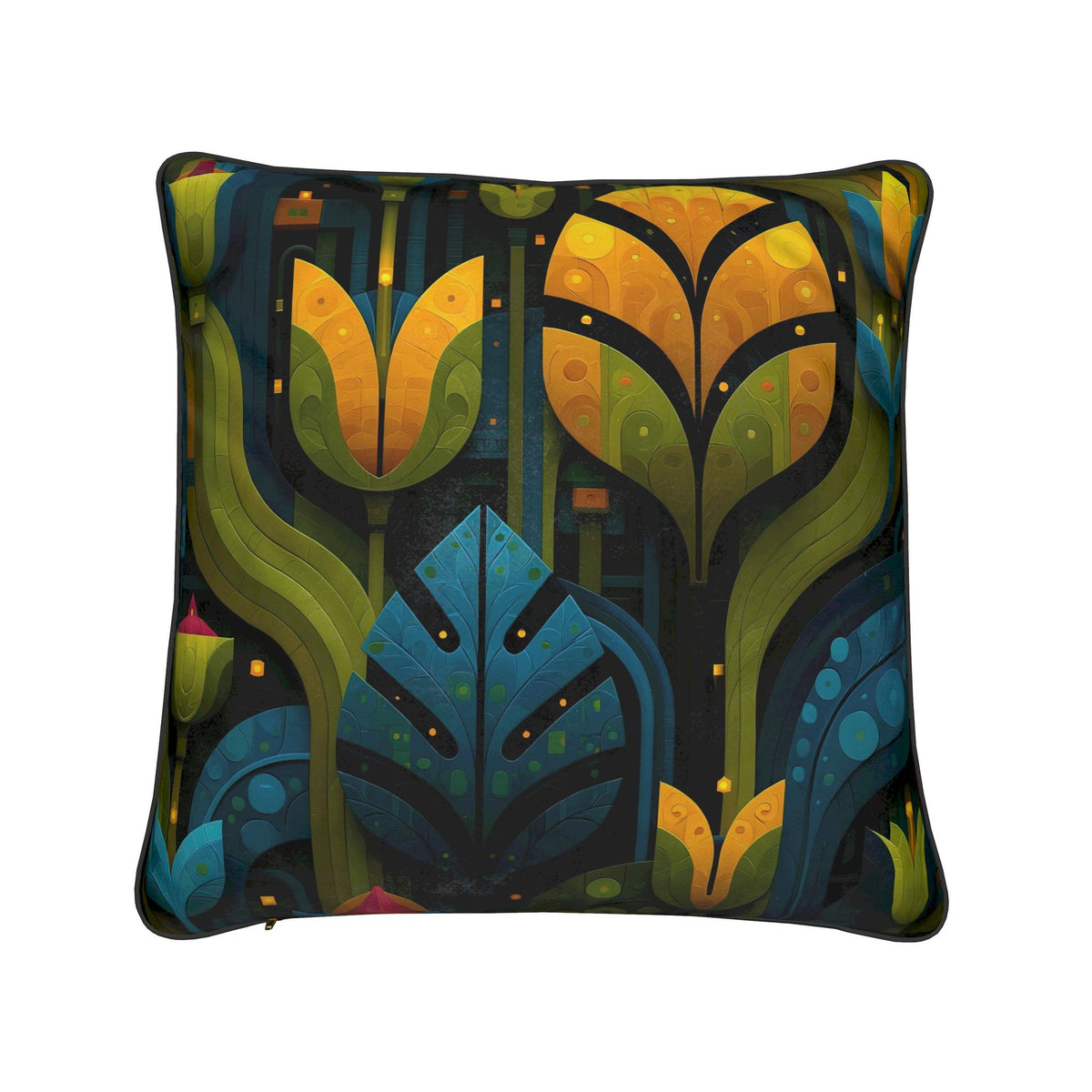 Archive Temple | Machine Rainforest Cushion