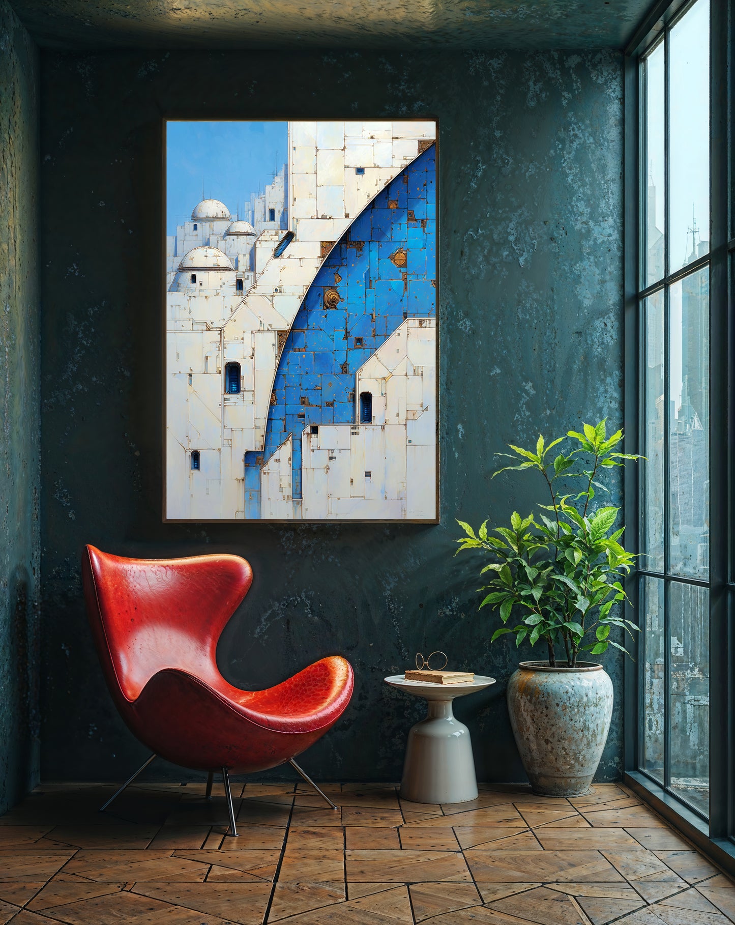 Aegean Interface | White City- Blue Core