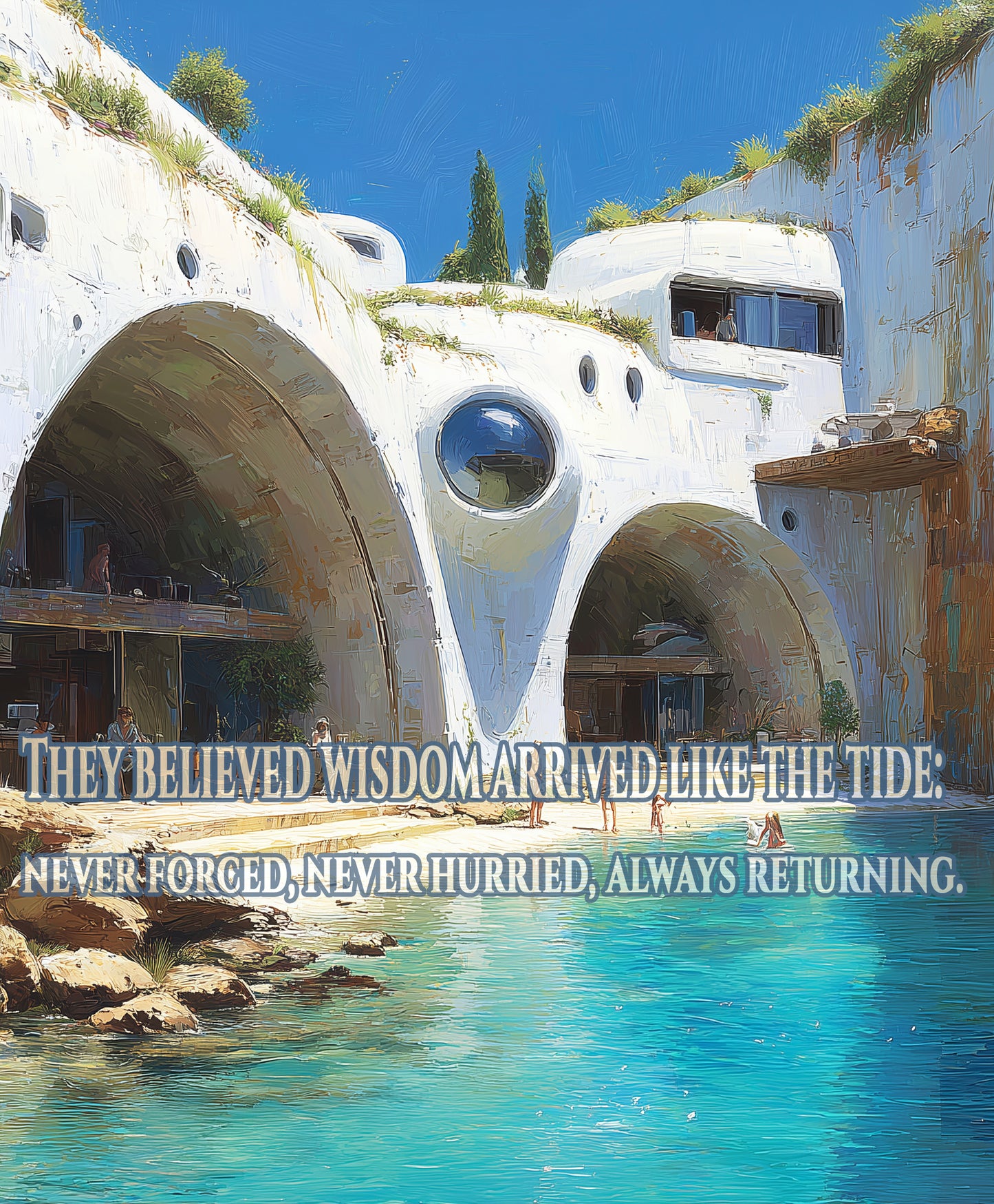 Aegean Interface | White City- Blue Core