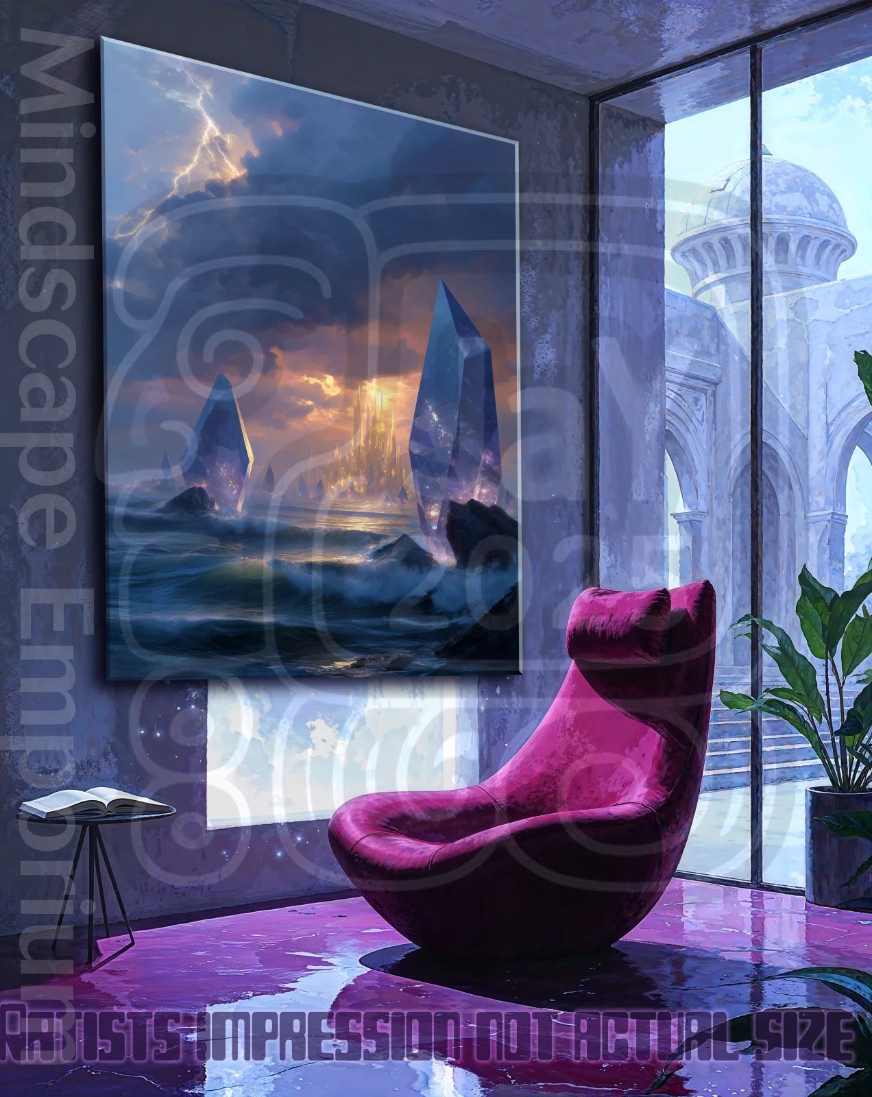 Citadel of Light 70cm x 100cm, 27.6inches x 39.4inches / Print only Giclée
