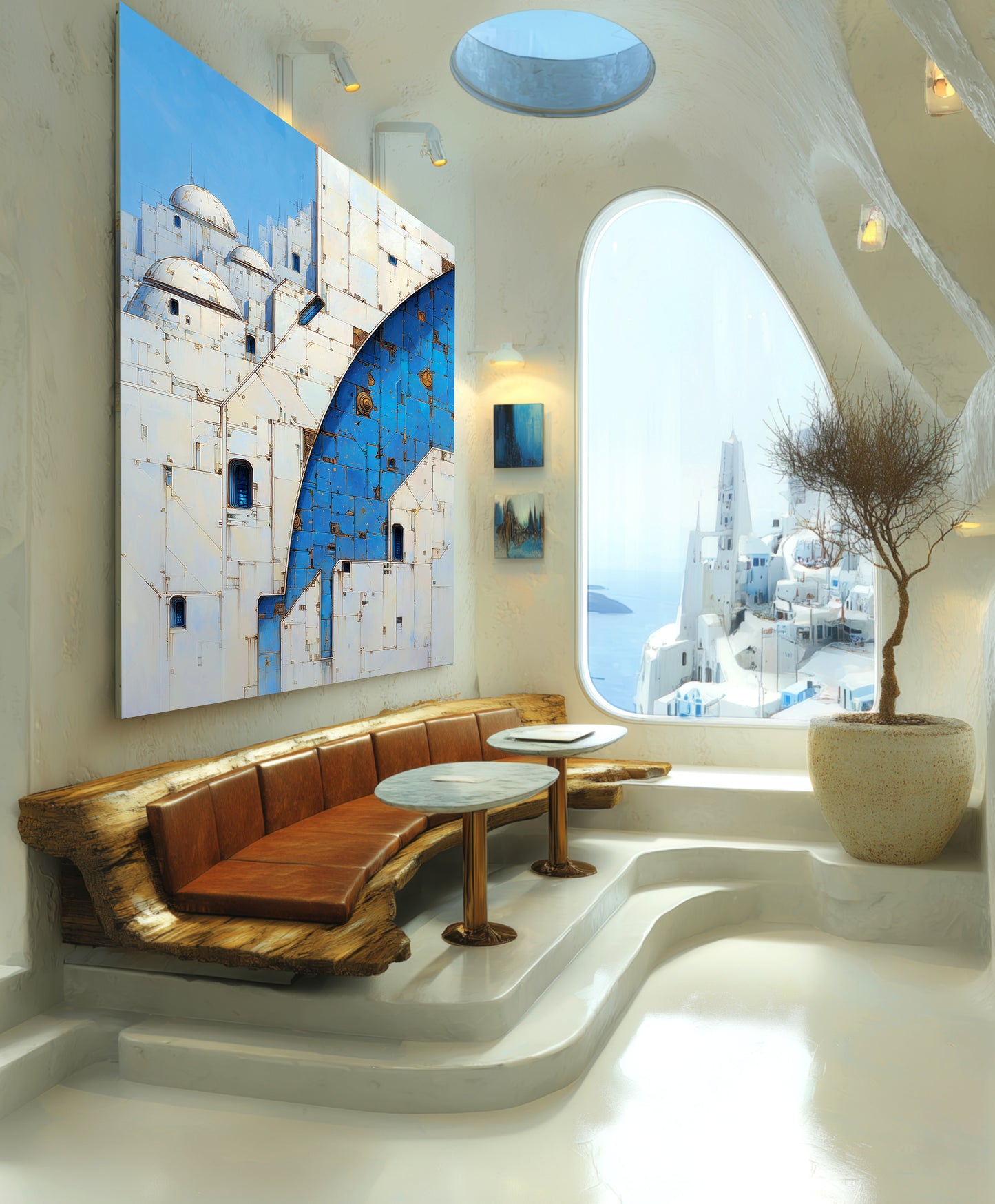 Aegean Interface | White City- Blue Core