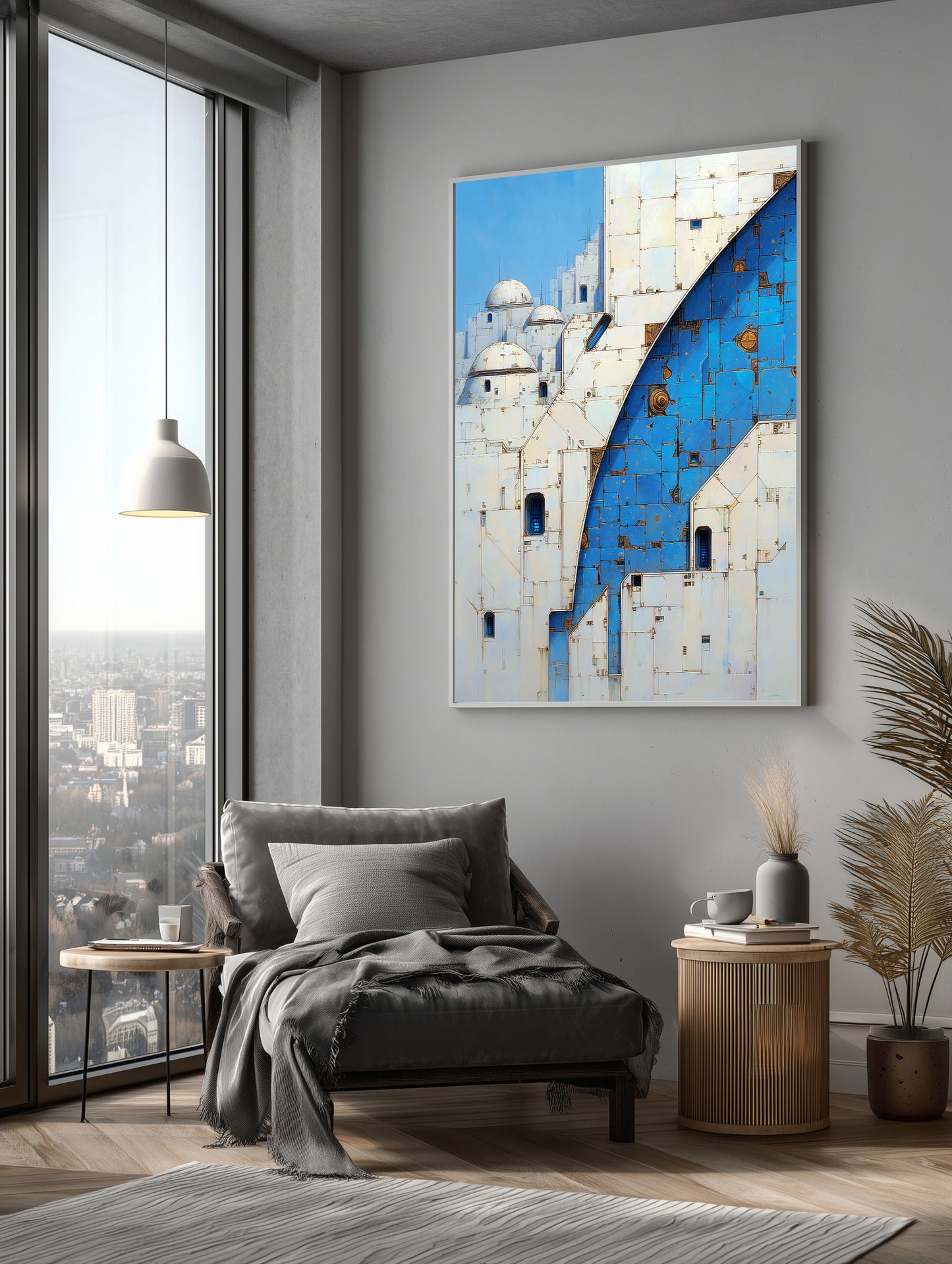 Aegean Interface | White City- Blue Core