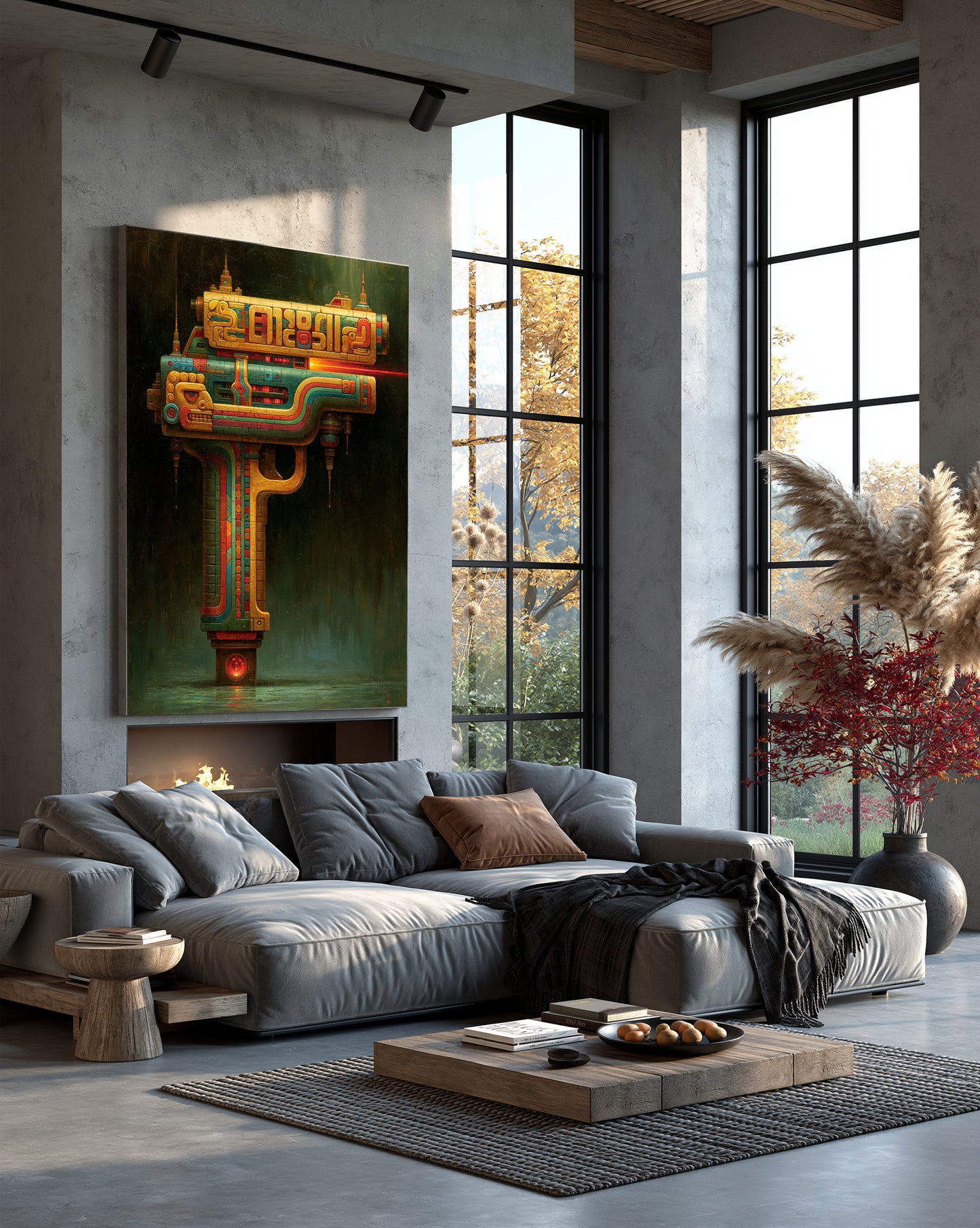 The Mighty Water Pistol of Mightiness | Speculative Relic Artwork