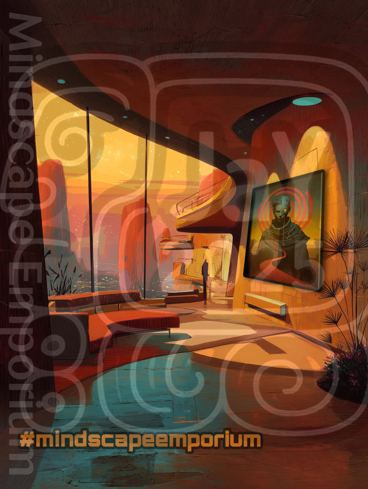 art print wall decor.Giclée