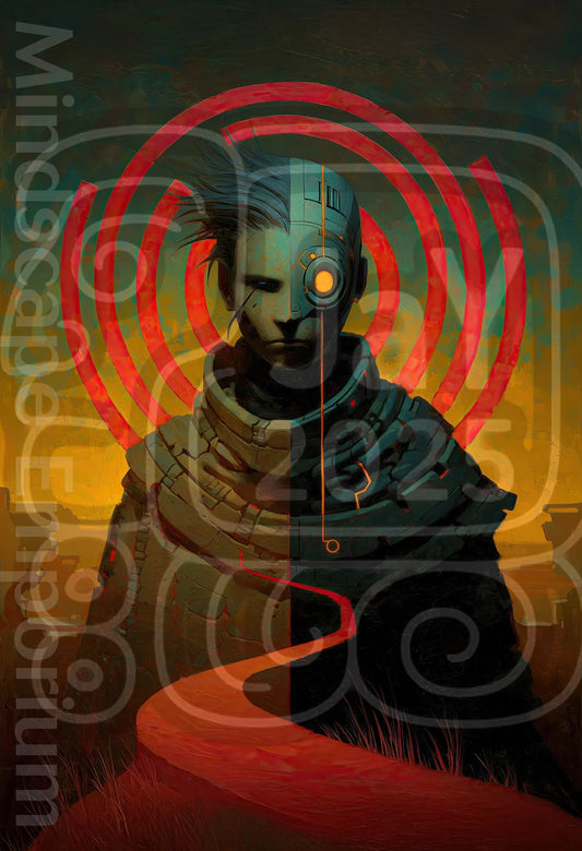 Original digital painting – unique art print wall decoration